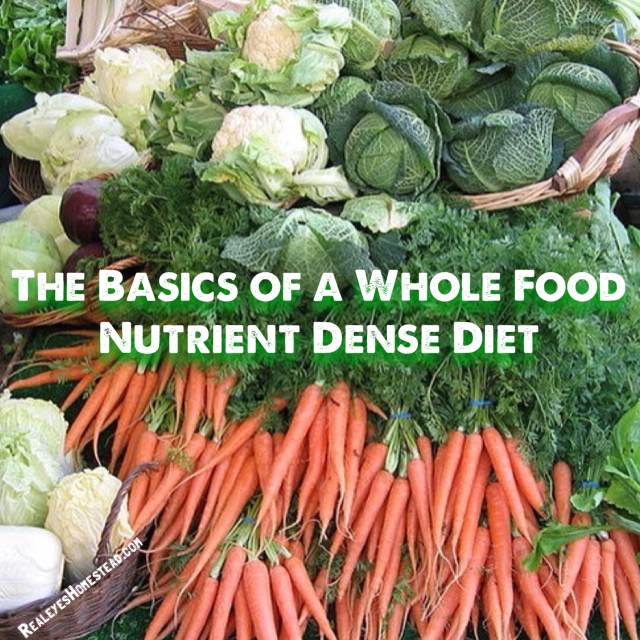 The Basics of a Whole Food, Nutrient Dense Diet - Realize Permaculture ...