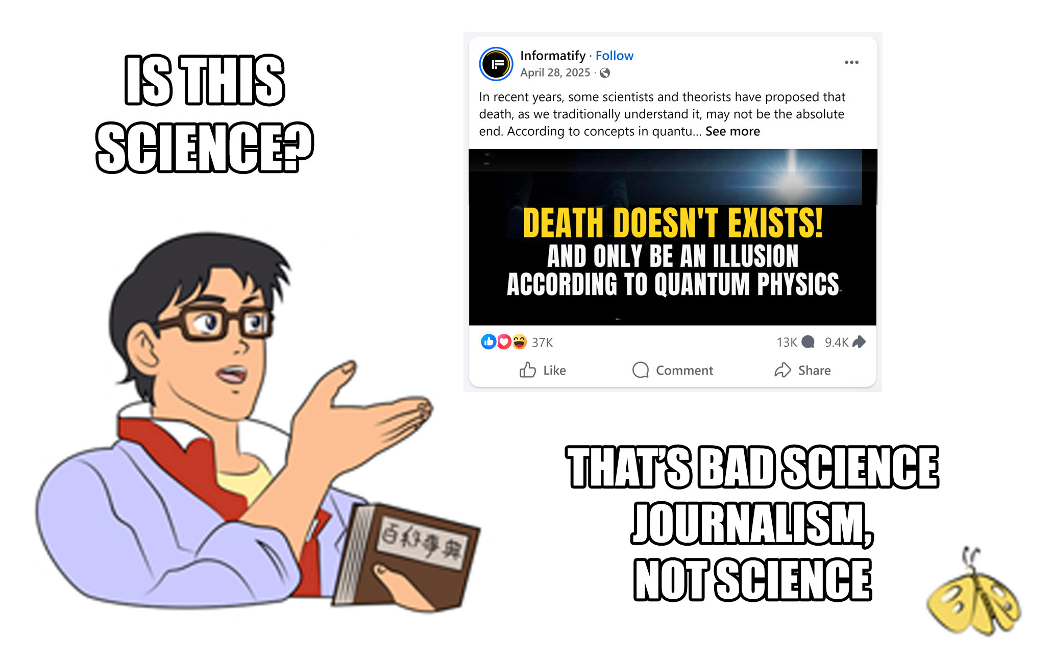 PSA: Science is not your enemy